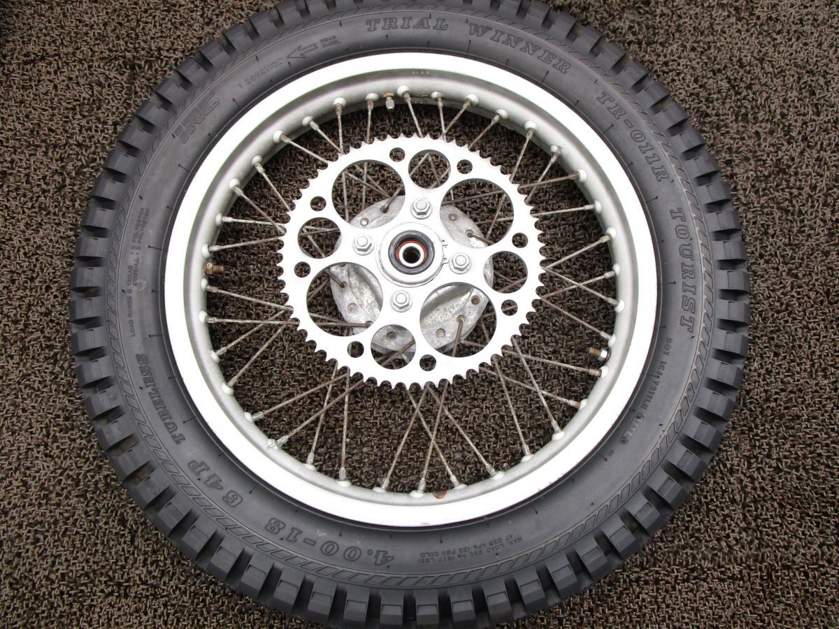 バイアルス TL125 リアホイール スプロケット □A5560!TL125S ホンダ 【 TL125SE 】 キャブ車 BIALS拍卖