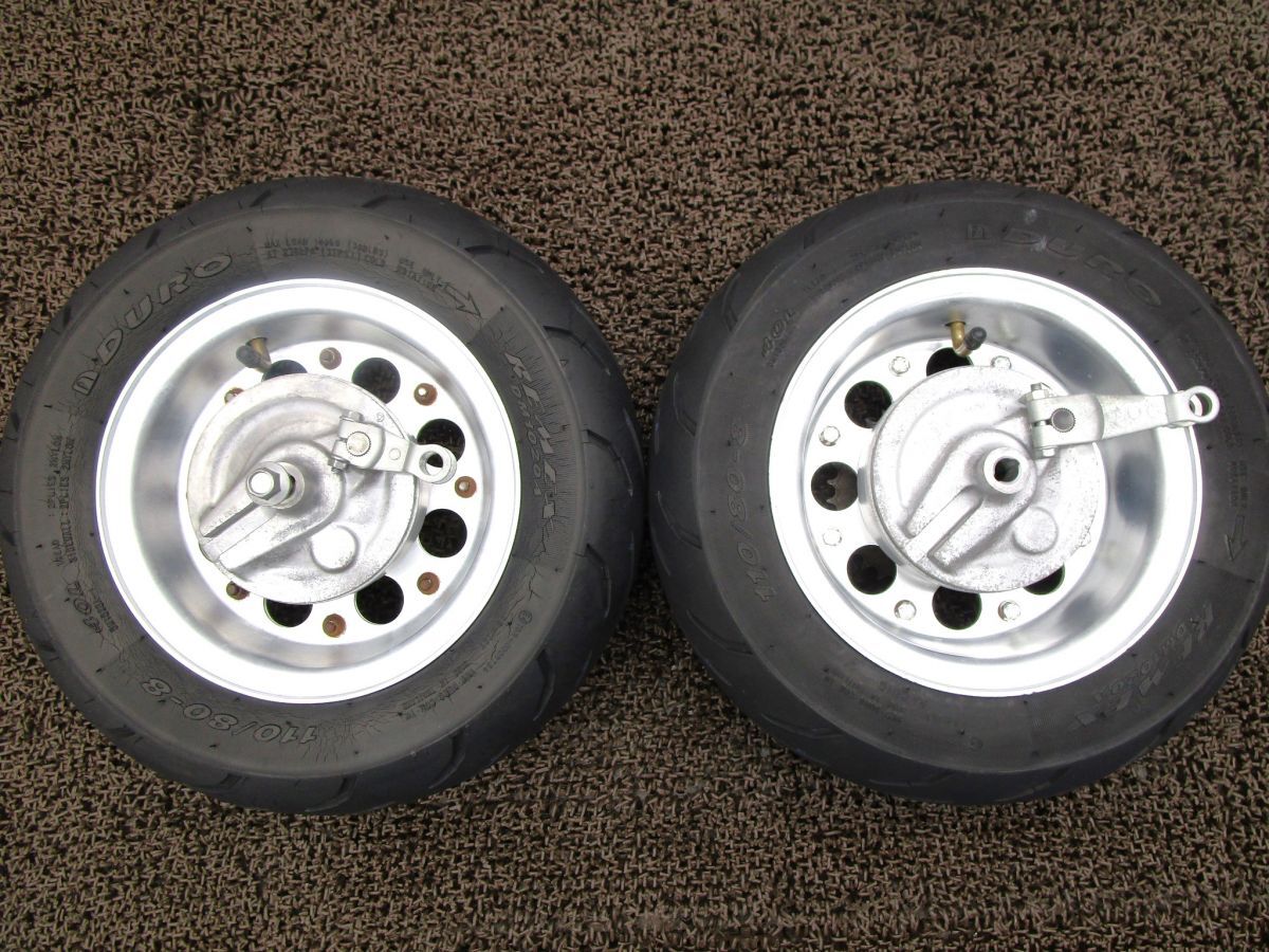 ゴリラ ホイール前後セット スプロケット □A5655! ブレーキドラム シャフト メーターギア Z50J ホンダ 【 Z50JE 】 キャブ車 6V拍卖