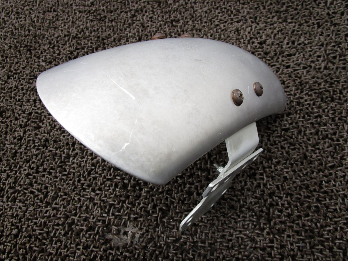 エストレヤ 社外 フロントフェンダー ▲A5877!BJ250A カスタム素材に カワサキ 【 BJ250AE 】 Estrella キャブ車拍卖