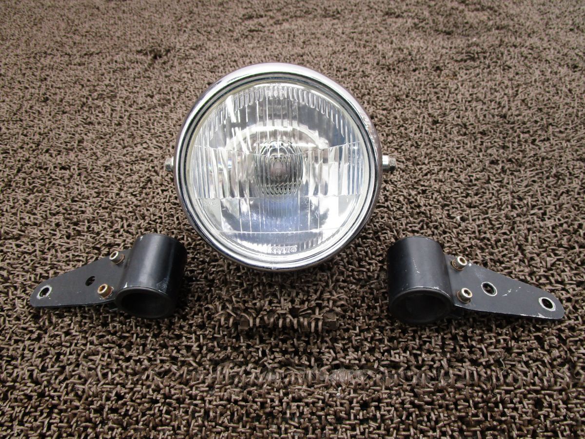 エストレヤ DAYTONA スピードメーター 砲弾ヘッドライト ▲A5871!ステー BJ250A カワサキ 【 BJ250AE 】 デイトナ Estrella キャブ車拍卖