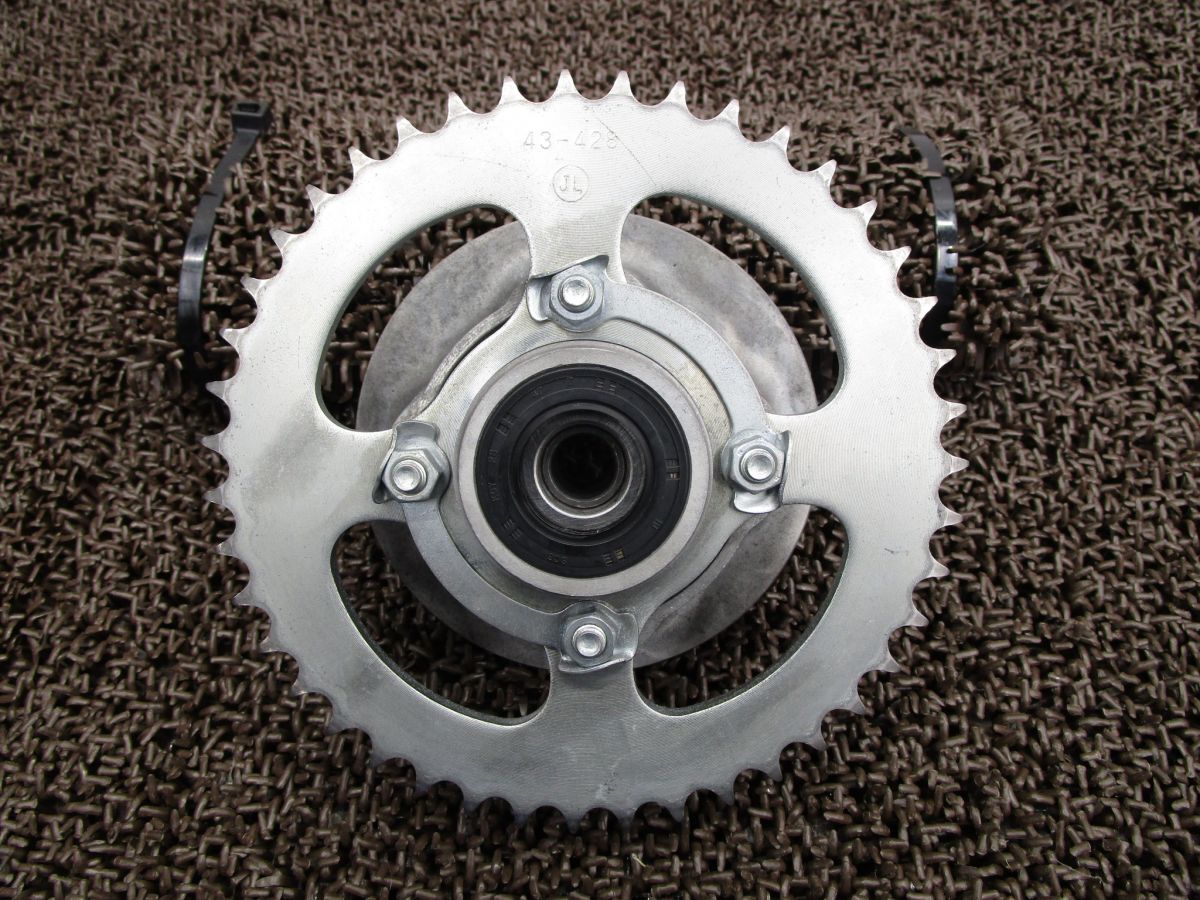 GN125 スプロケット ハブ △A5923!LC6PCJG スズキ 【 157FMI-3 】 キャブ車 動画有拍卖