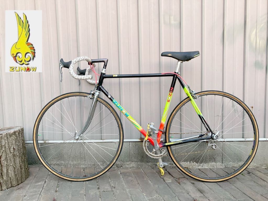 ZUNOW 蔭山カンパニョーロ ビンテージ ロードバイク SHIMANO 600 ペンタグラ PENTAGLA拍卖