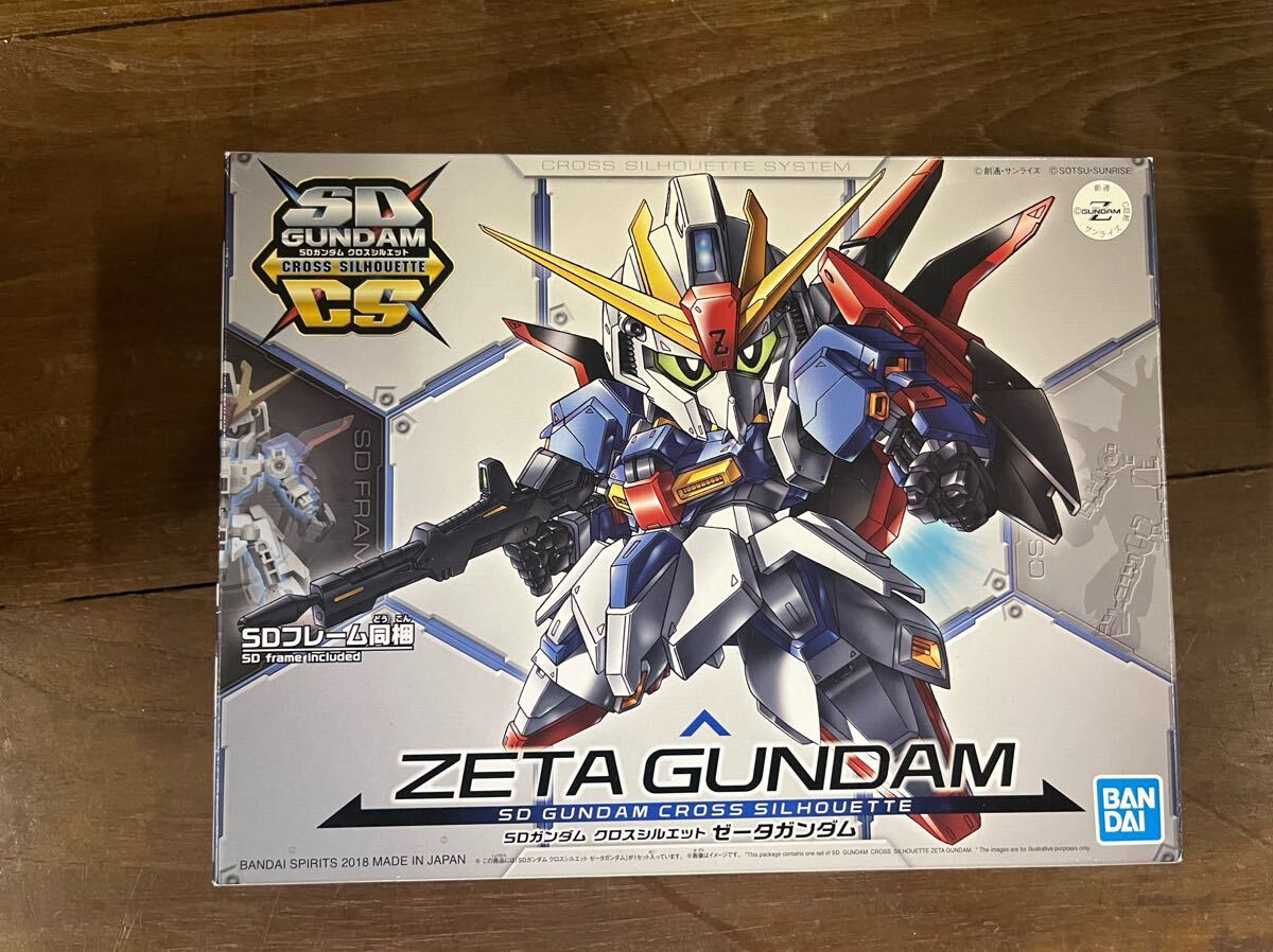 SDガンダム クロスシルエット MSZ-006 ゼータガンダム 「機動戦士Zガンダム」プラモデル絶版当時物拍卖