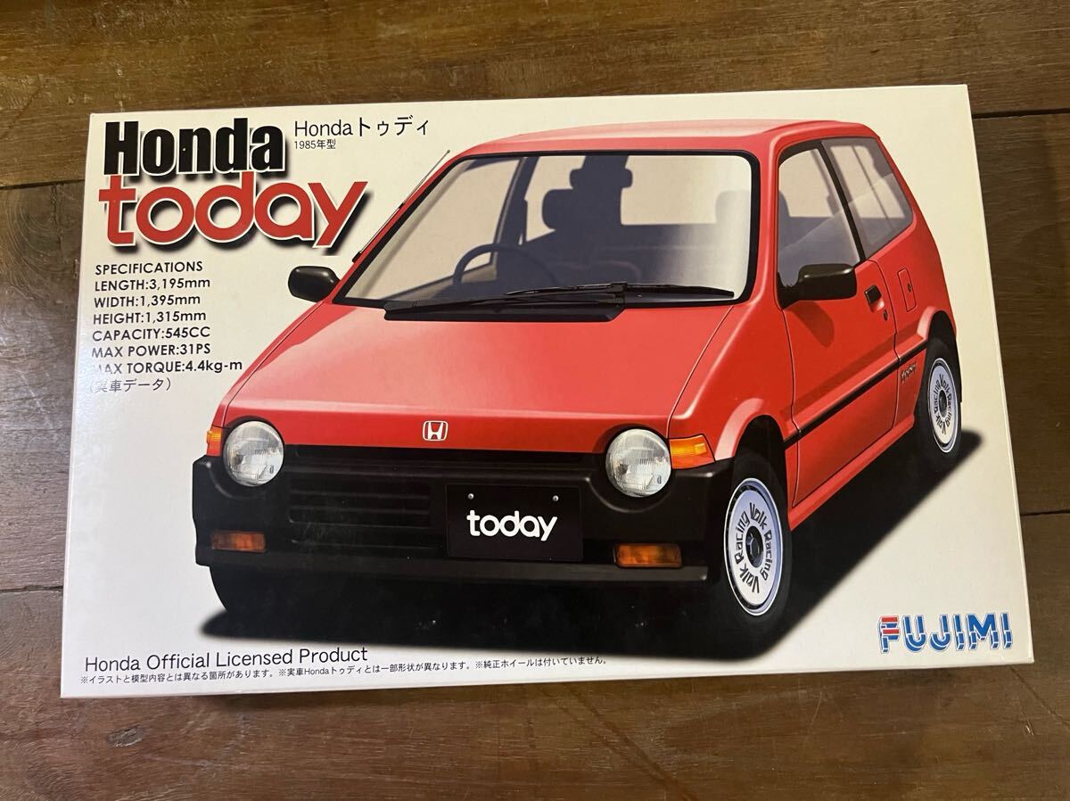 1/24 フジミ ID-12 ホンダ トゥデイ 1985年型 プラモデル絶版当時物拍卖