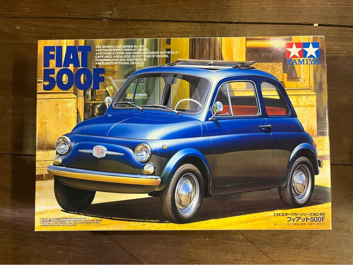 タミヤ 1/24 スポーツカーシリーズ No.169 フィアット 500F プラモデル 当時物絶版プラモデル拍卖
