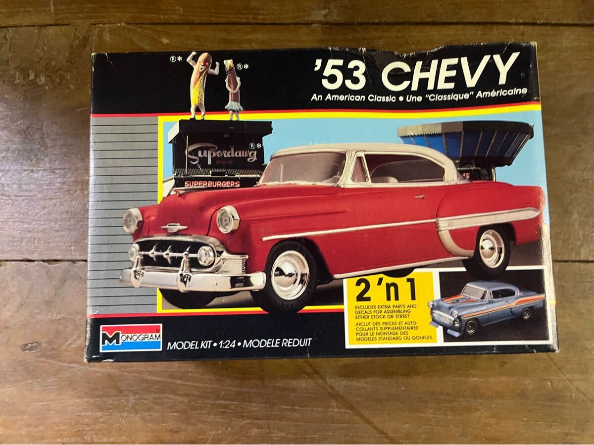 '53 CHEVY American Classic Une Classique Amricaine 当時物絶版 プラモデル拍卖