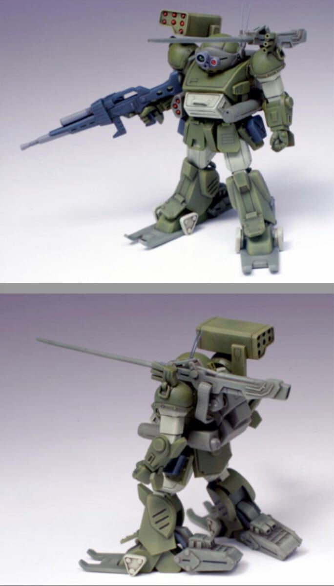 1/48 バーグラリードッグ ガレージキットガレキレジンキャストワンフェス絶版当時物装甲騎兵ボトムズスコープドック拍卖