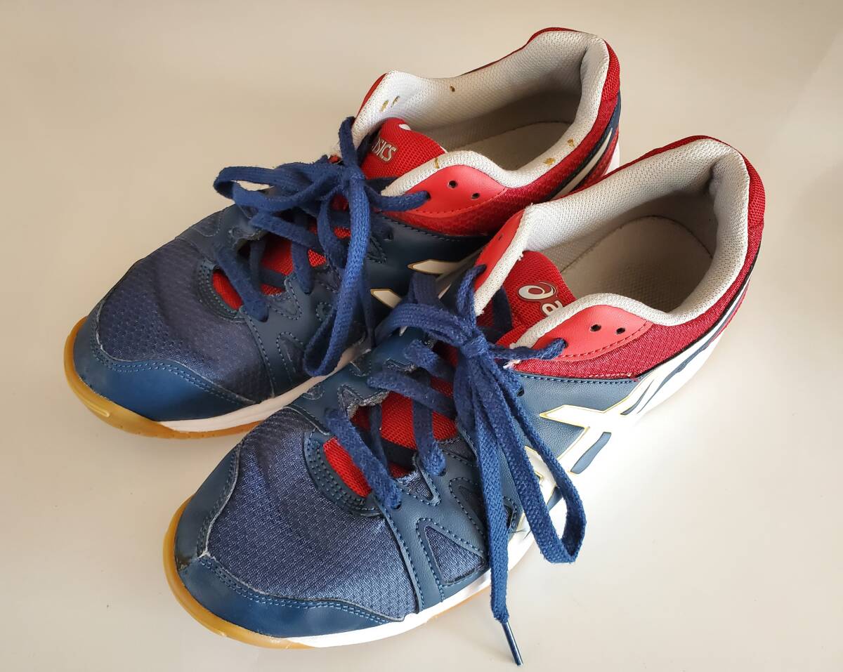 アシックス 27.5cm asics 体育館 シューズ スニーカー 学校 スクール 拍卖
