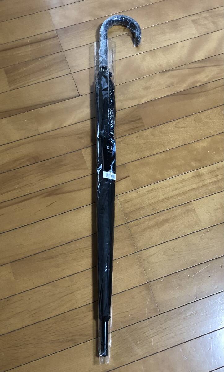 長傘 紳士 ブラック 黒 65センチ 新品未開封品拍卖