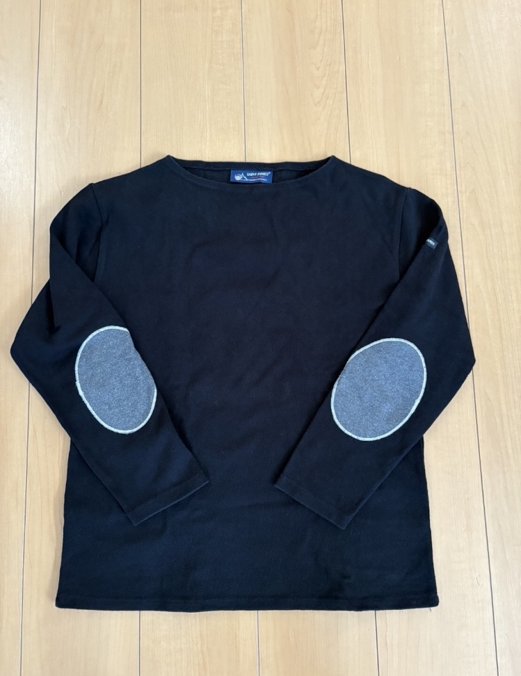 セントジェームス ウェッソン エルボーパッチ ブラック T3拍卖