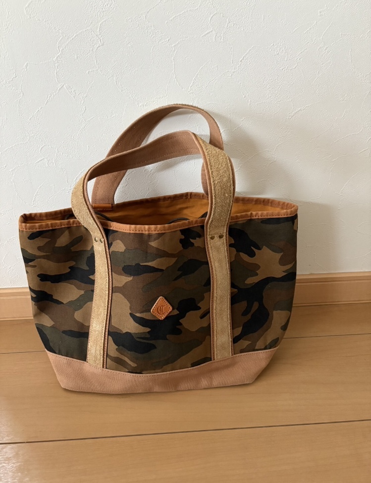 クレドラン CLEDRAN レンコトートバッグ 迷彩柄拍卖