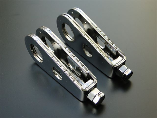 1580■CB400F/CB350F/HAWK メッキチェーン調整ボルト&メッキアジャスター ヨンフォア ホーク バブ拍卖