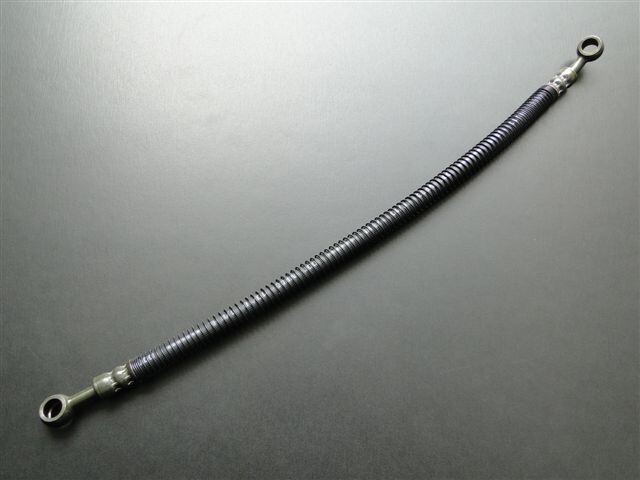 0863■CB400F/CB350F フロントブレーキホース(上側)※全長465mm★すぐひび割れない安心の日本製! ヨンフォア拍卖