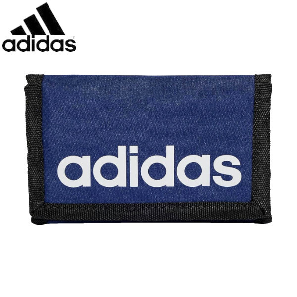 即決新品 アディダス ウォレット 財布 3つ折り マジックテープ ネイビー さいふ adidas 送料無料拍卖