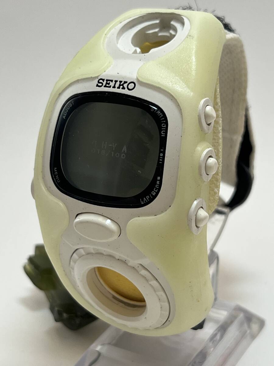 希少 動作未確認 SEIKO セイコー エアプロ W851-402A デジタル AIR ADVANTAGE クォーツ メンズ 腕時計 AIRPRO拍卖