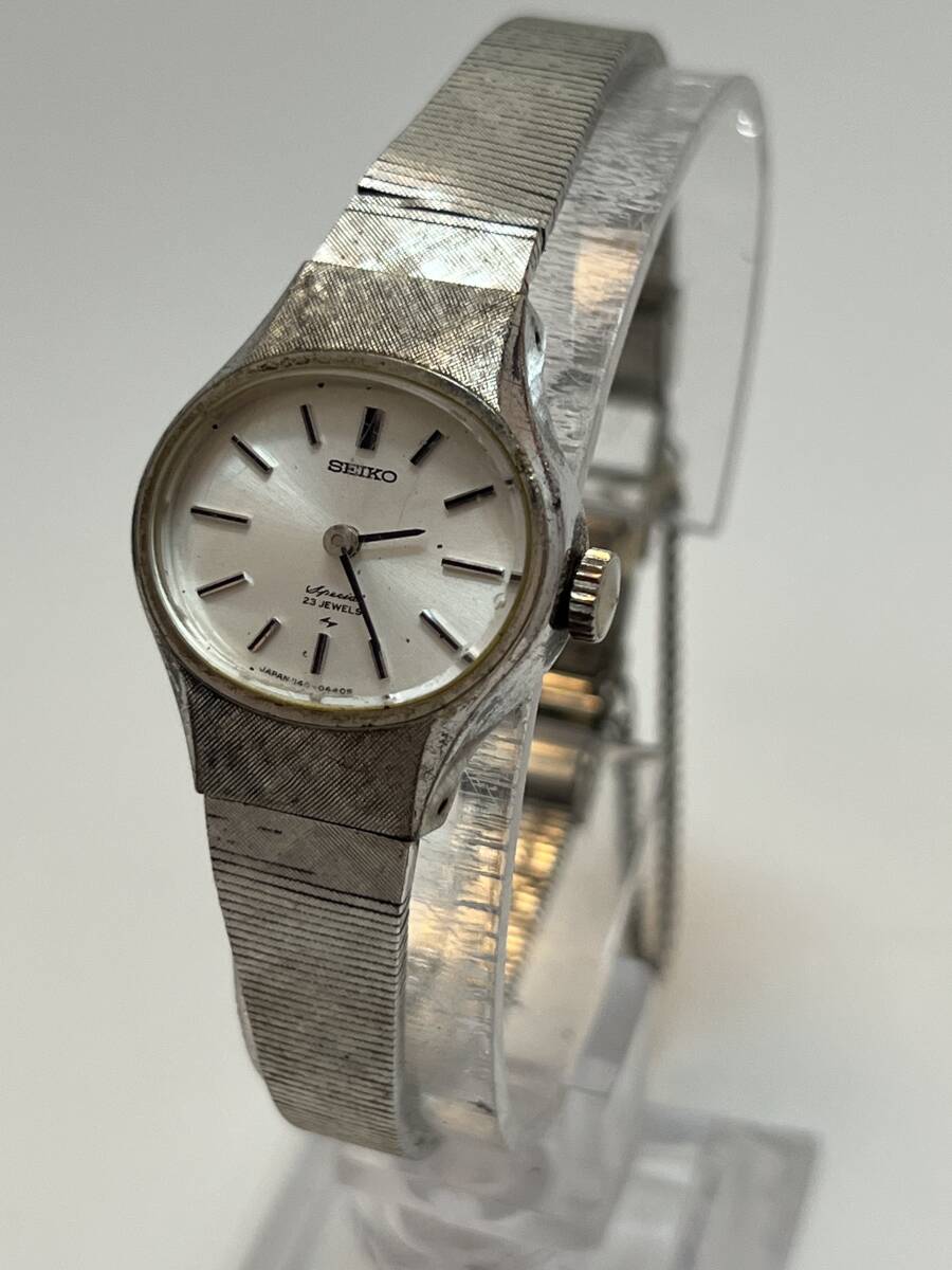 動作 SEIKO セイコー レディース 腕時計 手巻き Special 1140-7230 アンティーク 腕時計拍卖