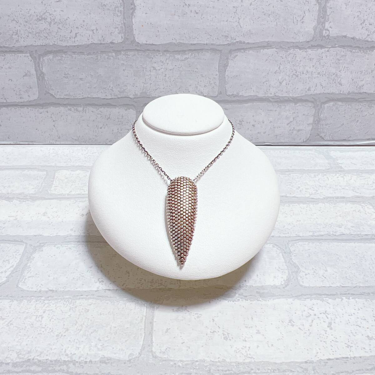 ネックレス シルバー silver 925 デザイン ブランド アンティーク ヴィンテージ EL-1265拍卖