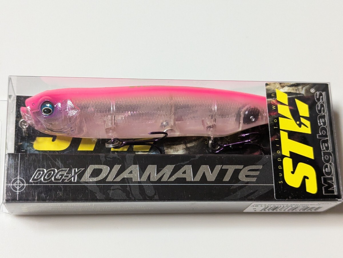 メガバス Megabass DOG-X DIAMANTE ABALONE (ドッグX ディアマンテ アバロン) 限定カラー SP-C #AB LTD KILLER PINK拍卖