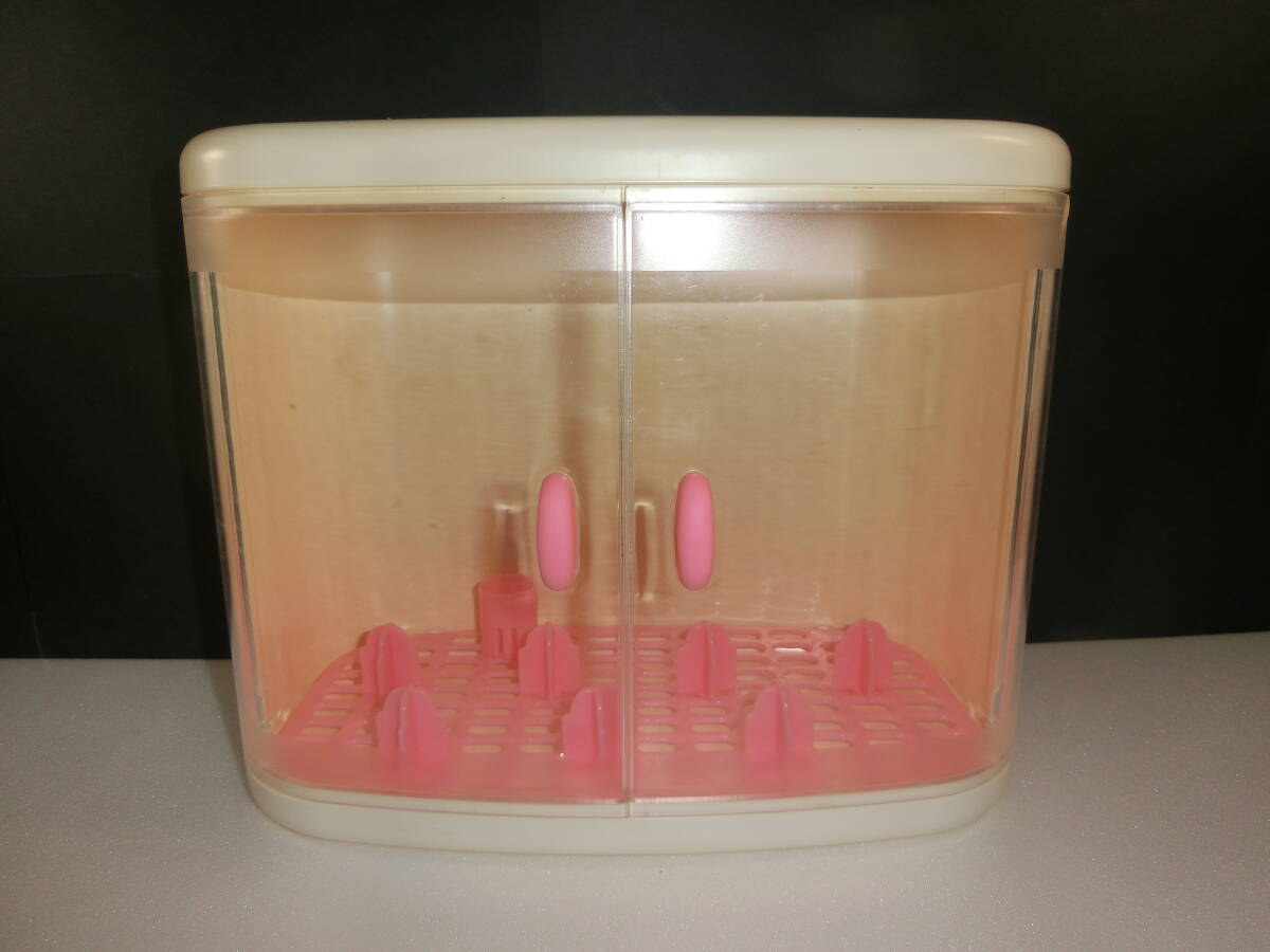 ★リッチェル のせのせミルクボックス 哺乳びん 保管ケース 消毒ケース拍卖