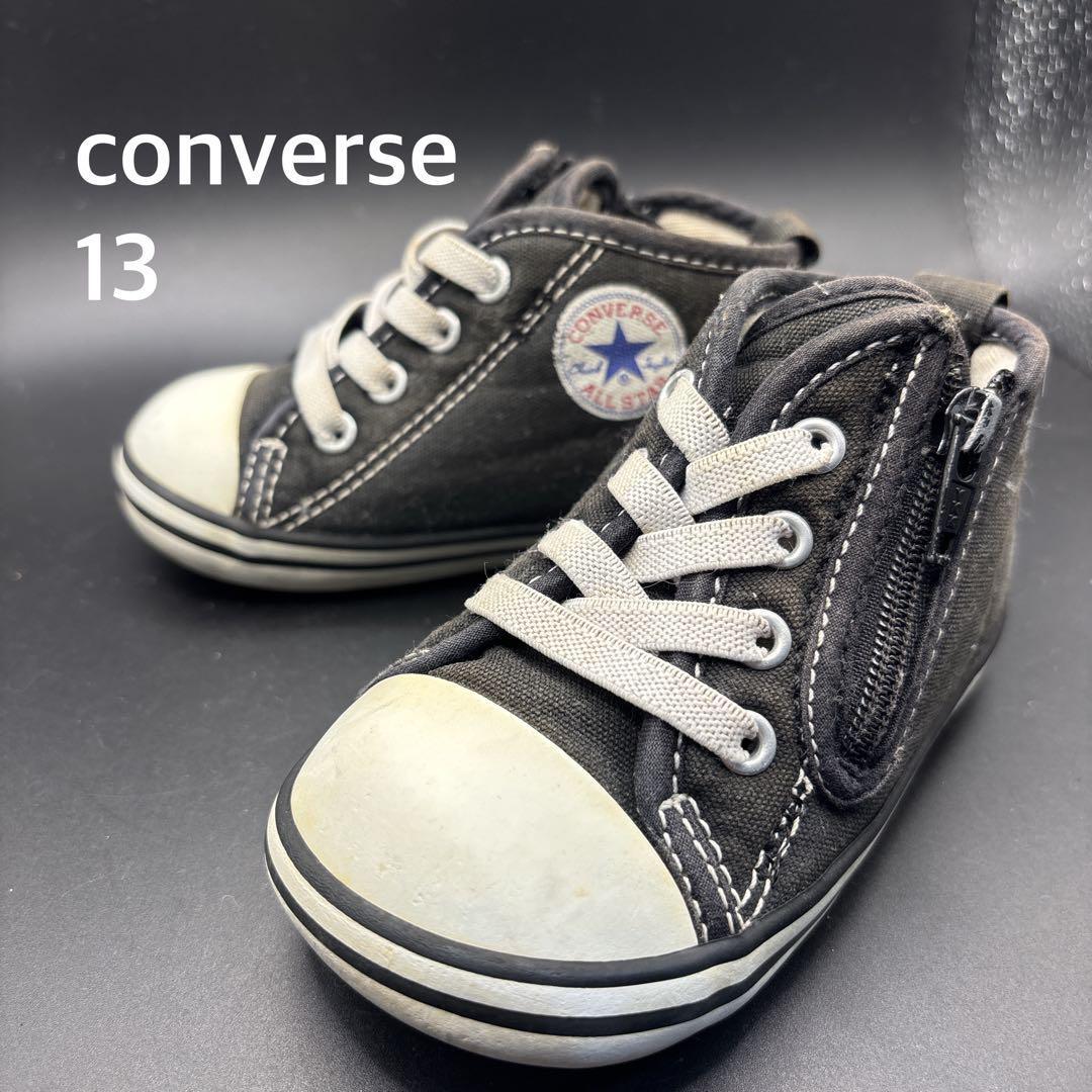 Converse ブラックシューズ サイズ13拍卖