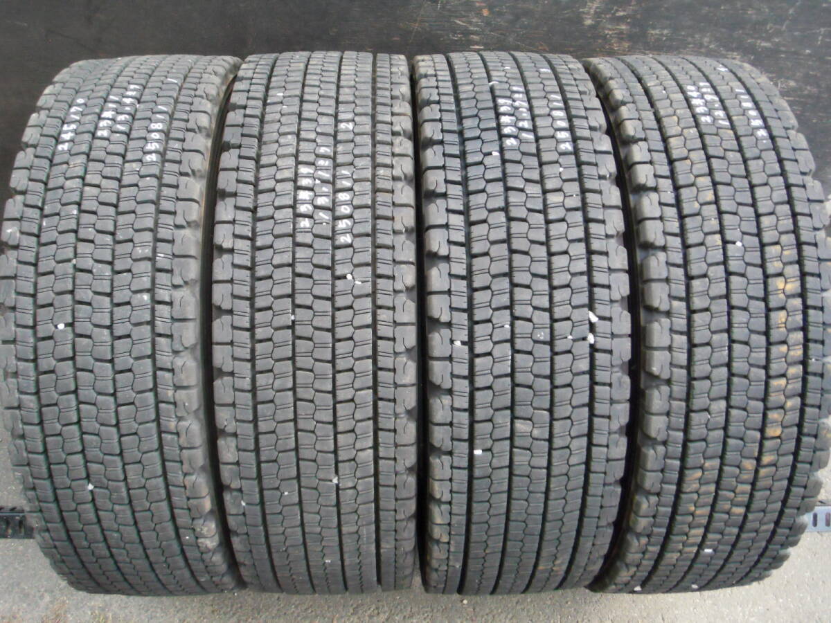 245/70R19.5 136/134J●ブリヂストン 2023年スタッドレス4本●250811拍卖