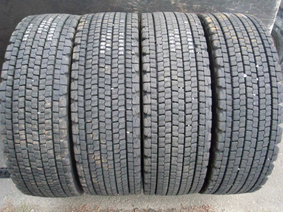 245/70R19.5 136/134J●ブリヂストン 2023年スタッドレス4本●250812拍卖