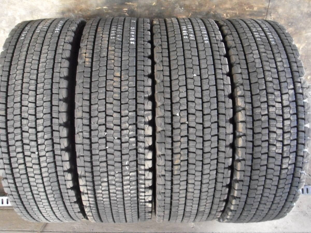 245/70R19.5 136/134J●ブリヂストン 2023年スタッドレス4本●250815拍卖