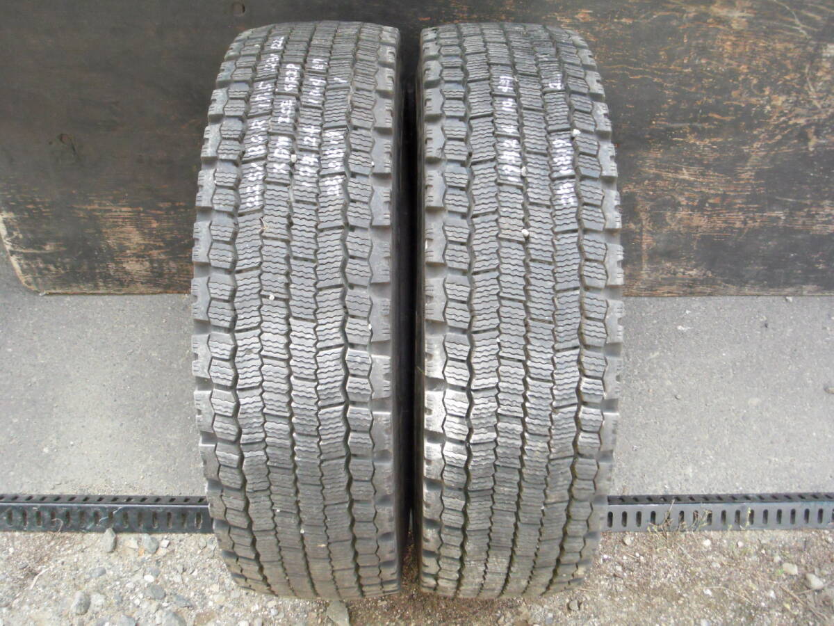 225/80R17.5 123/122L●ミシュラン スタッドレス2本●250819拍卖