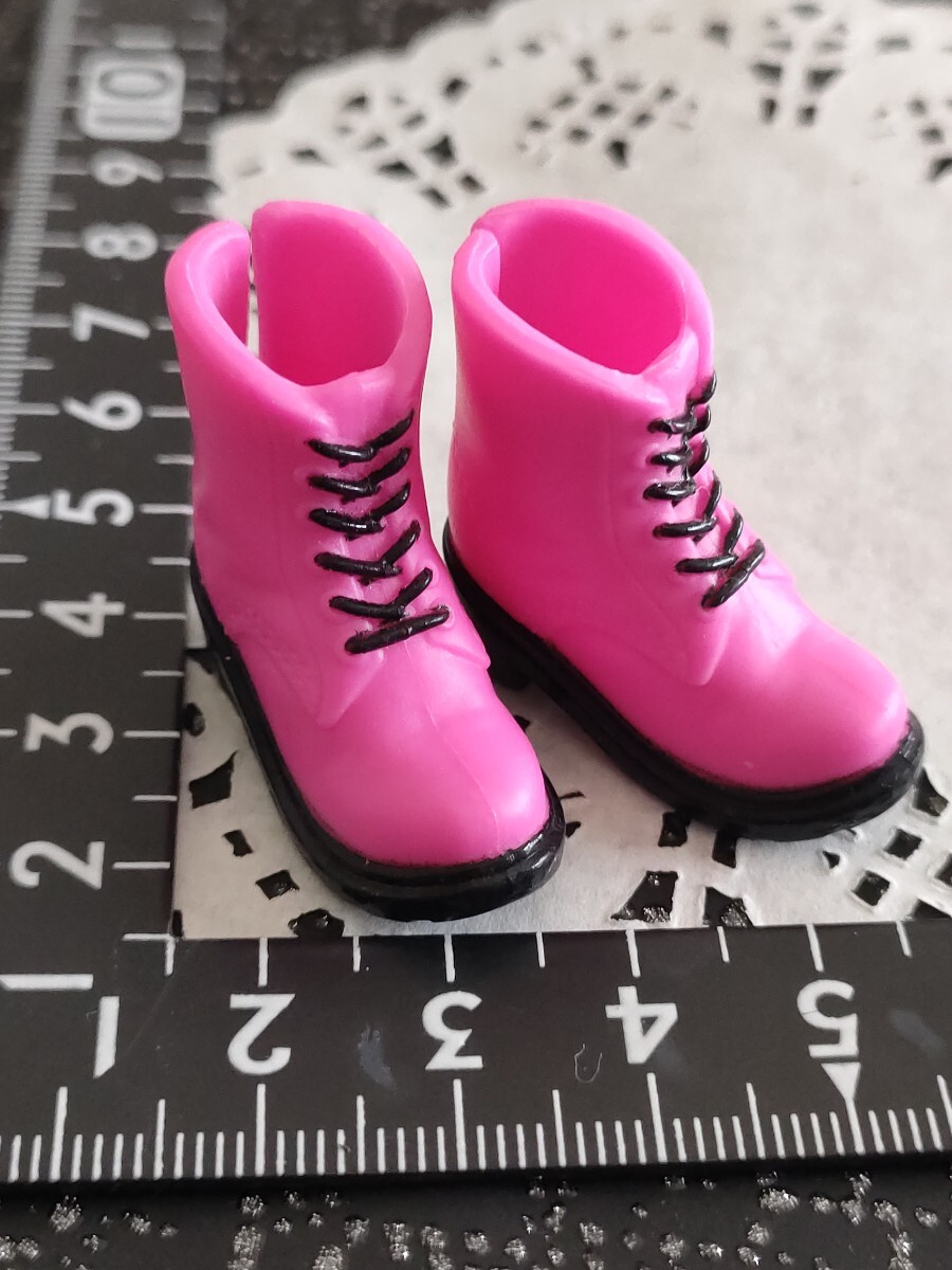 5r913 ドール用 ショートブーツ ピンク ジェニー リカちゃん momoko ネオブライス タカラ TAKARA 靴 シューズ拍卖