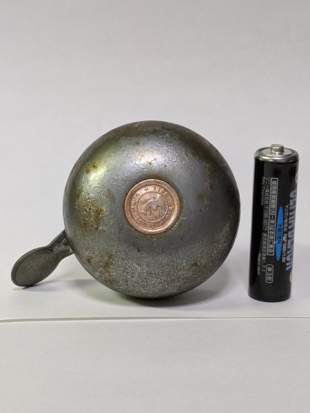 希少 レア◆自転車◆【リスベル/RISU BELL】旧車 古い 部品 回転式ベル レトロ ビンテージ 昭和 レトロ 時代物 当時物 撮影 小道具 蒐集★4拍卖