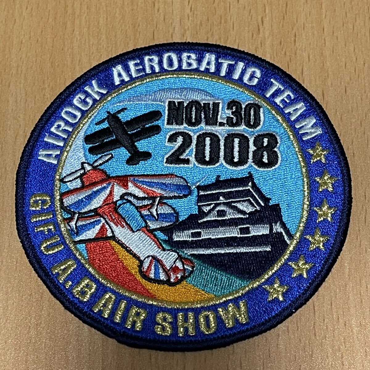航空自衛隊 2008年岐阜基地航空祭エアロック飛行記念パッチ ワッペン 拍卖