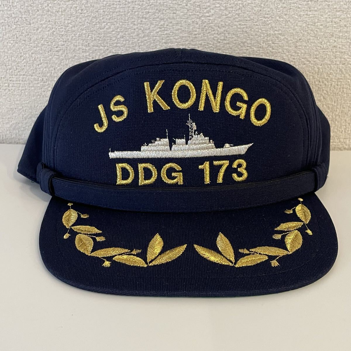 海上自衛隊 佐世保基地 護衛艦こんごう 金剛佐官用識別帽・部隊帽 キャップ イージス艦拍卖