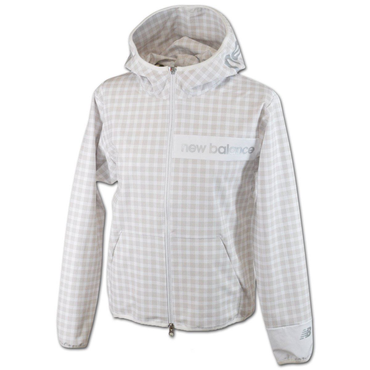 2025秋冬新作★ニューバランス★レディース ブルゾン M(9号・1) 白×ベージュ 012-5220502-43 new balance ゴルフ カジュアル おしゃれ @拍卖