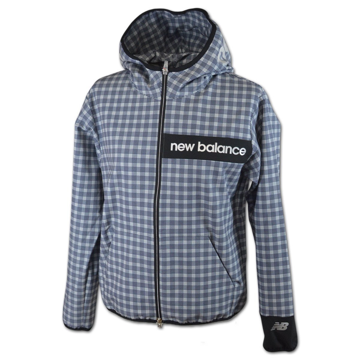2025秋冬新作★ニューバランス★レディース ブルゾン L(11号・2) グレー×紺 012-5220502-12 new balance ゴルフ カジュアル おしゃれ @拍卖