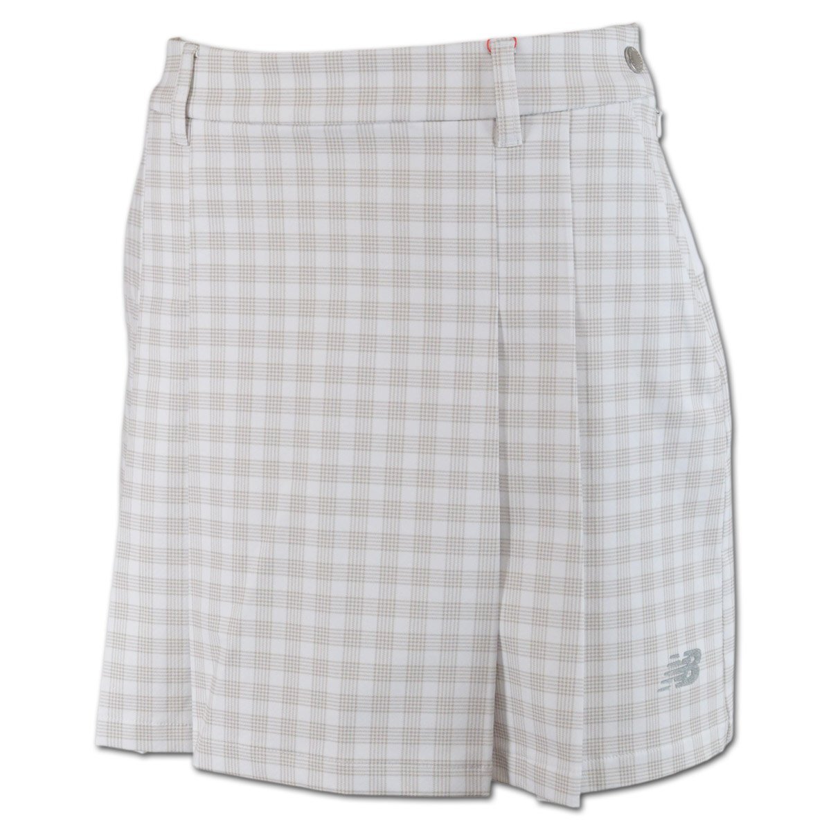 2025秋冬新作★ニューバランス★レディース スカート S(0)7号 白×ベージュ 012-5234502-43 new balance ゴルフ おしゃれ 撥水 プリーツ @拍卖