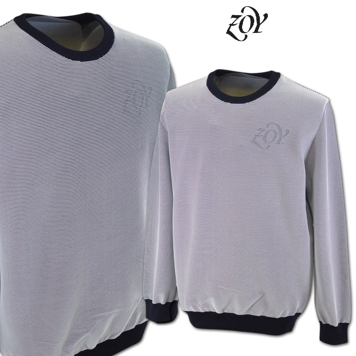 2025秋冬新作【ZOYゾーイ】メンズ セーター L(2) 紺 071454701-85 ゴルフ カジュアル おしゃれ かっこいい @拍卖
