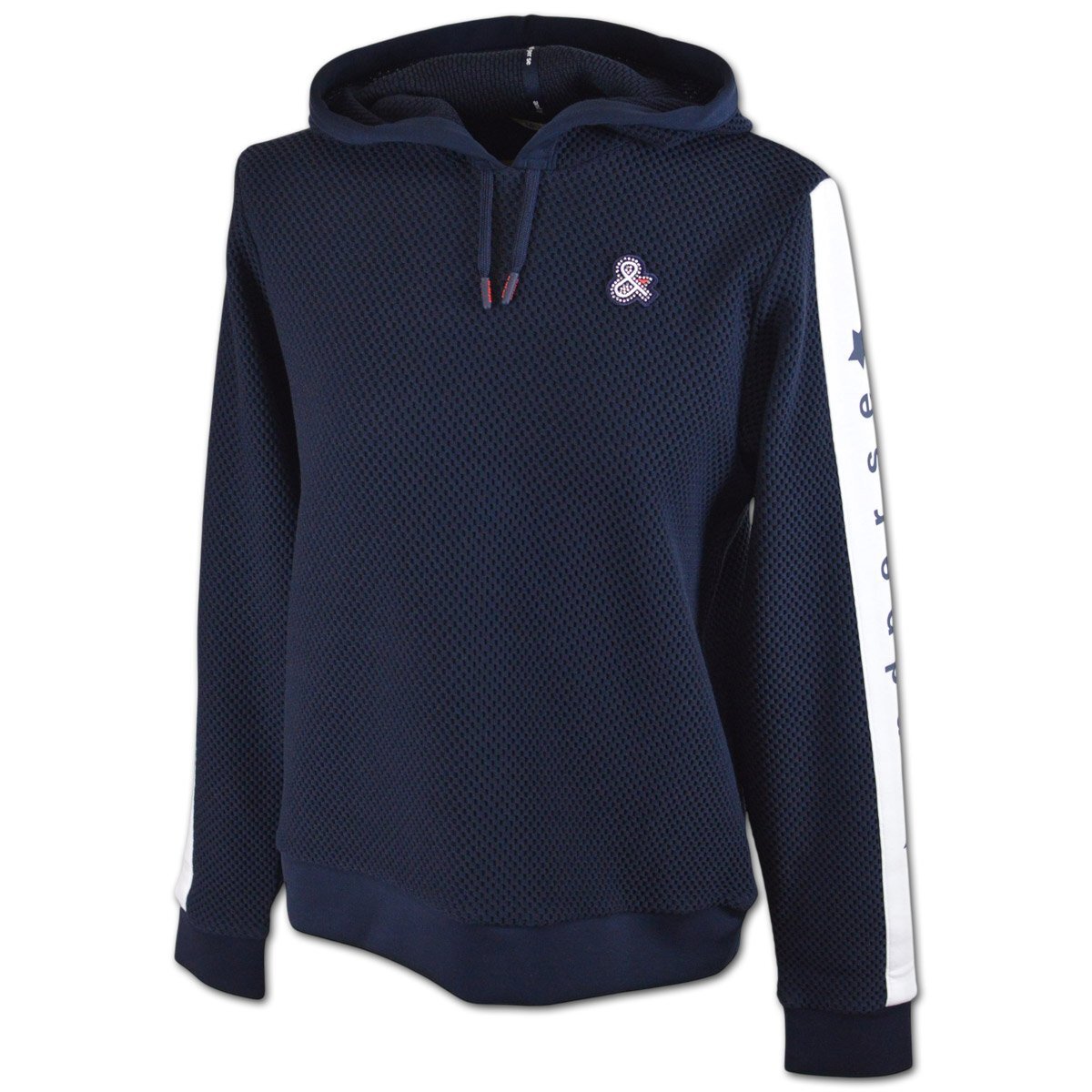 2025秋冬新作★アンパスィ★レディース パーカー 紺 (L) 11号 AFF6225J2-23 andperse ゴルフ おしゃれ @拍卖