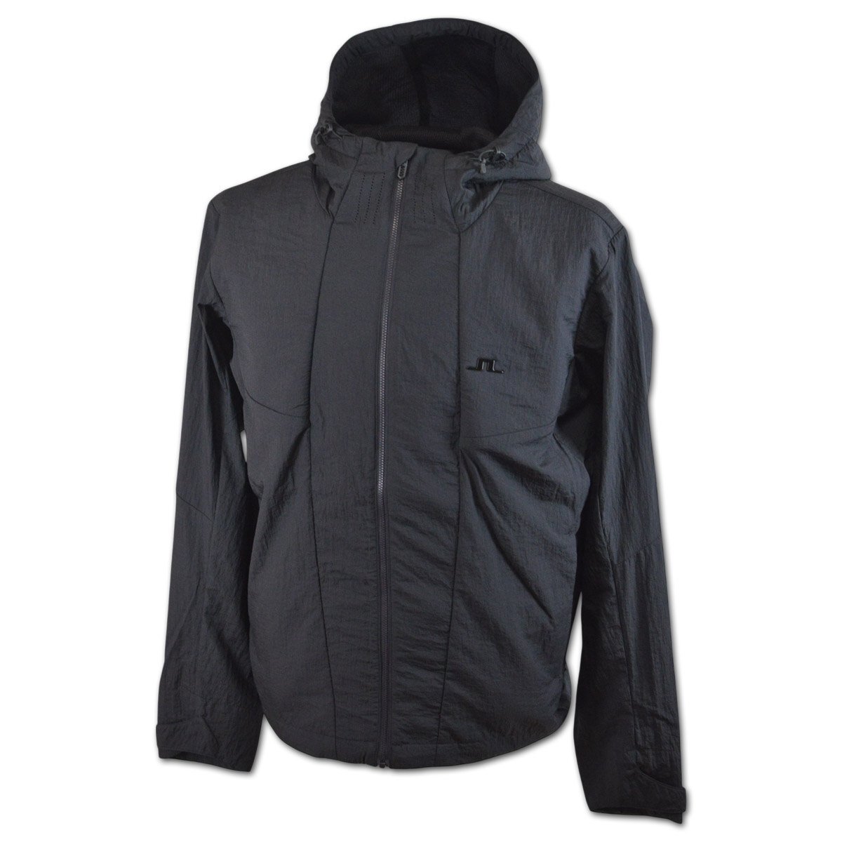 2025秋冬新作【J.リンドバーグ】メンズ ブルゾン L(48) 黒 071-54919-19 J.LINDEBERG ゴルフ 防風 かっこいい @拍卖