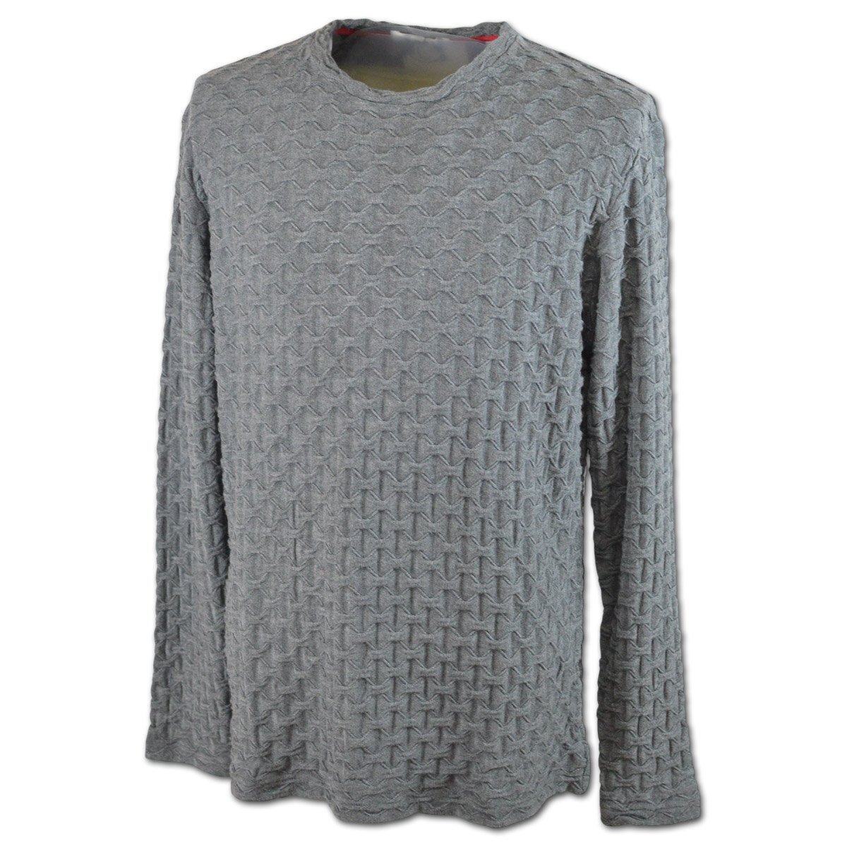 2025秋冬新作【BBCO ビビコ】メンズ 長袖Tシャツ LL(50) グレー 56-1597-01-35 アンジェロ カジュアル おしゃれ かっこいい 大きいサイズ @拍卖