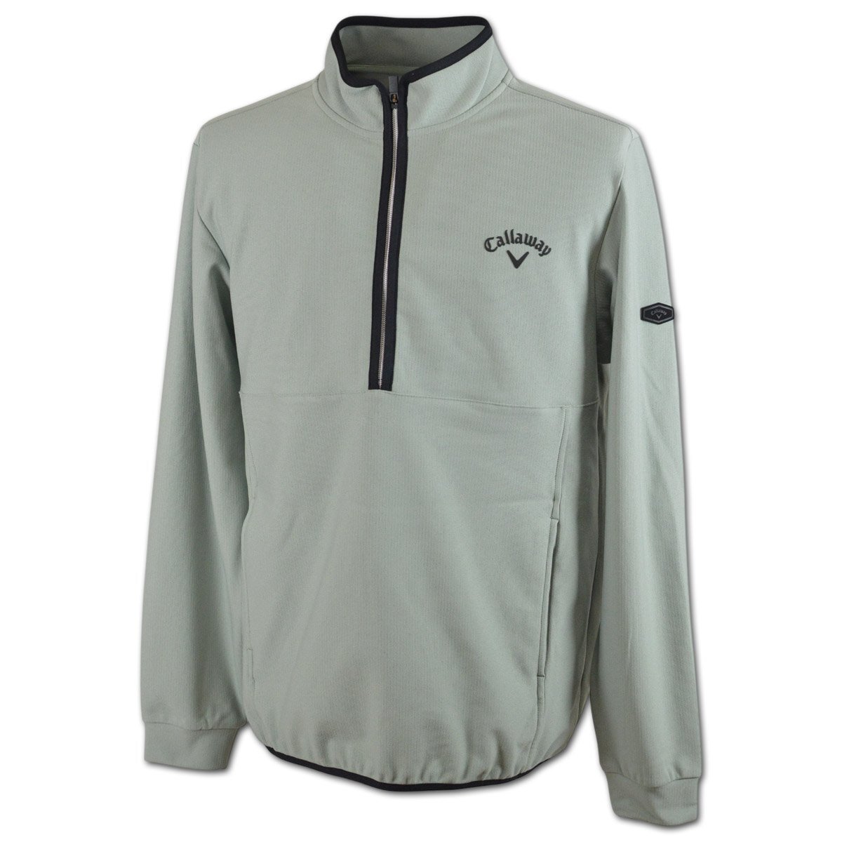 2025秋冬新作【キャロウェイ メンズ】プルオーバー L カーキ C25233109-1181 Callaway ゴルフ かっこいい ハーフジップ @拍卖