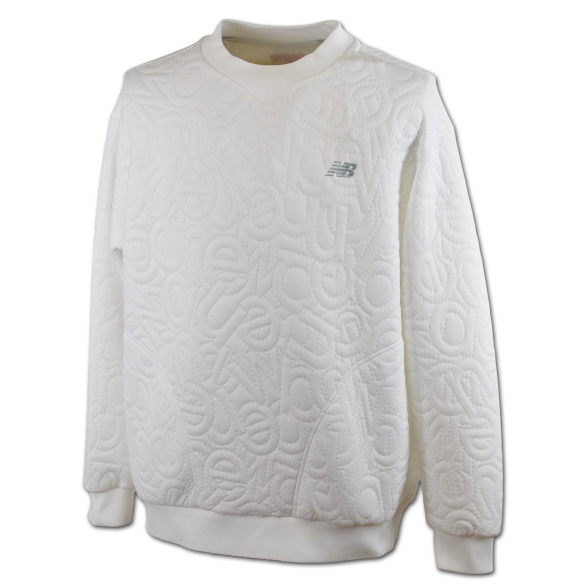 2025秋冬新作【ニューバランス】メンズ プルオーバー L(5) 白 012-5262003-30 new balance ゴルフ かっこいい @拍卖