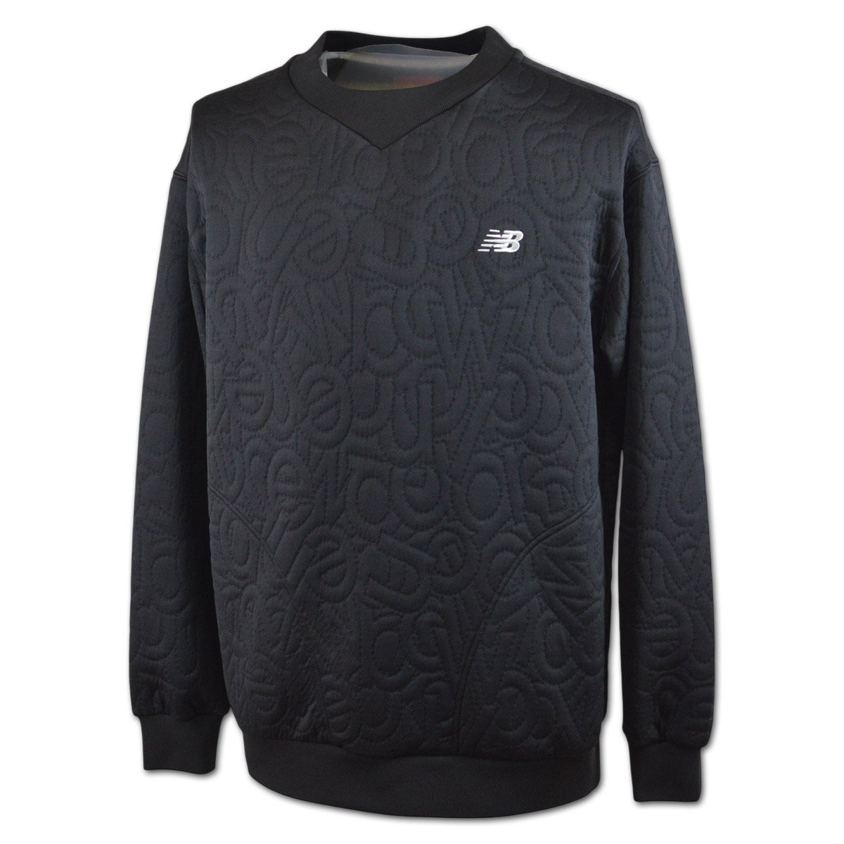 2025秋冬新作【ニューバランス】メンズ プルオーバー LL(6) 黒 012-5262003-10 new balance ゴルフ かっこいい @拍卖