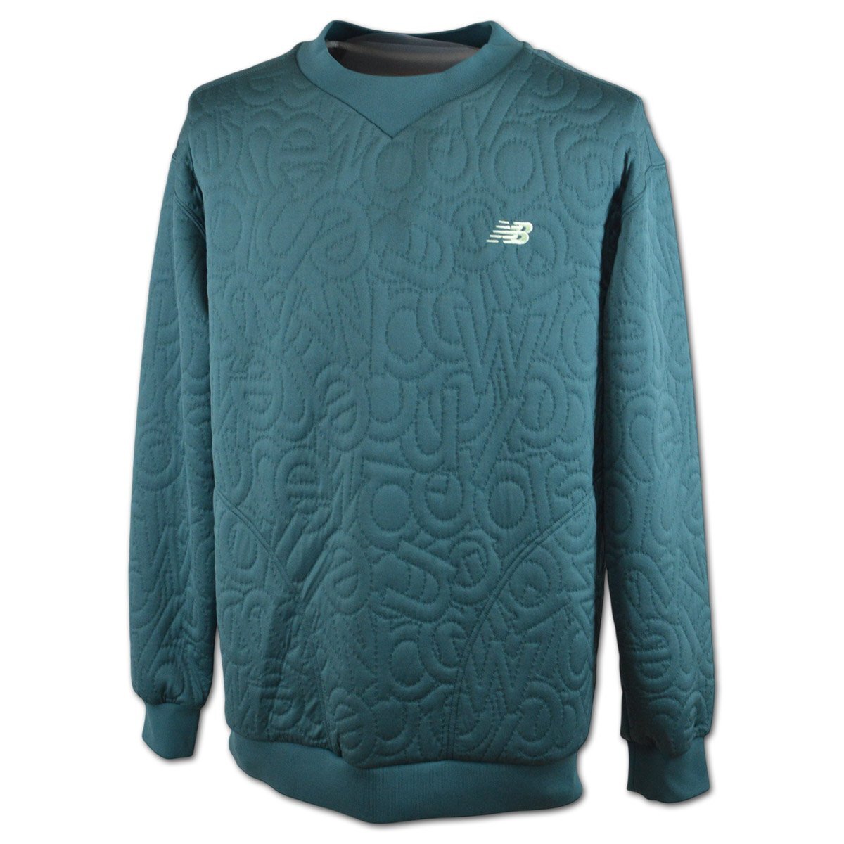 2025秋冬新作【ニューバランス】メンズ プルオーバー M(4) グリーン 012-5262003-182 new balance ゴルフ かっこいい @拍卖