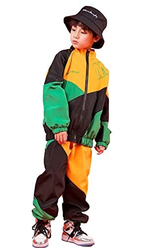 LOLANTA キッズ セットアップ 男の子 女の子 ジャージ 子供 上下セット 長袖 ダンス衣装 ヒップホップ 普段着拍卖