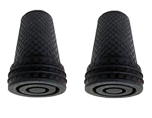 島製作所 杖用部品 杖ゴムキャップ 内径12mm(2個入) ブラック拍卖