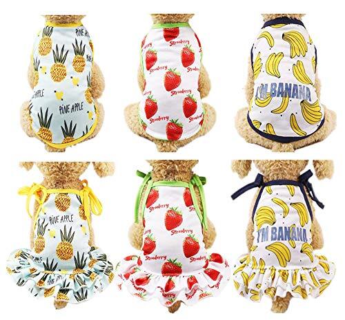 ふく福 可愛い 通気性メッシュ小中型犬服Tシャツ スポーツ服 お散歩お出かけウェアに 春夏服 ドッグウェア ベスト 日焼拍卖