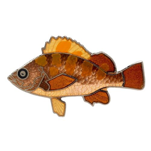 KAJIKAWA(カジカワ) ピンバッジ ヴィンテージ FISH PINS 海水魚 メバル拍卖