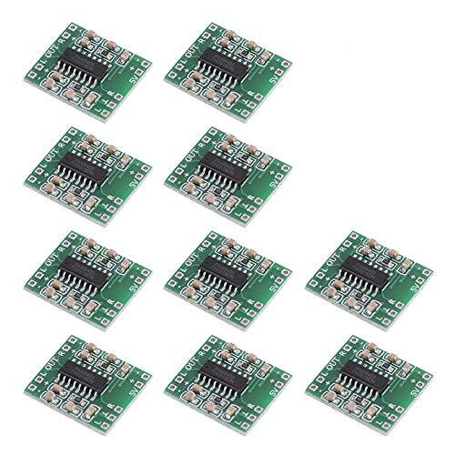 VKLSVAN 10個 セット PAM8403 2*3W クラスD ミニ デジタル パワー アンプボード AMP 2.5-5V入力 3W+3W拍卖