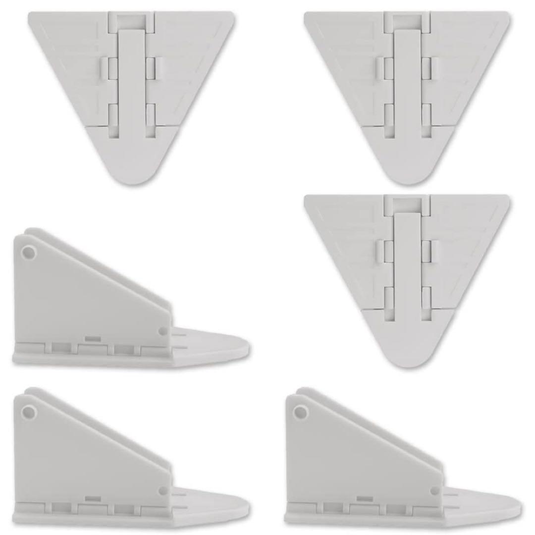 ★★窓安全ロック(白/6個セット/ABS)ドアレバーロック 窓補助錠 引き戸ロック ガラス窓ストッパー 地震窓錠 ペット脱出防止拍卖