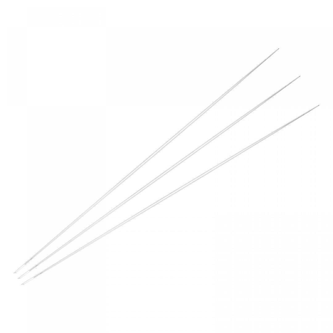 ★★ビーズ針 ビッグアイビーズ 刺針 ステンレス鋼 5.8cm 3個拍卖